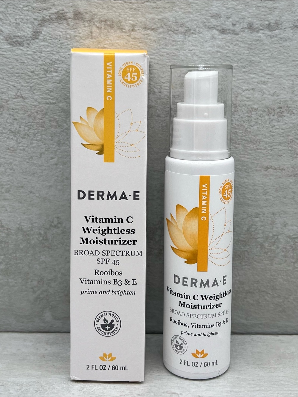 💥 Derma-E Vitamin C Weightless Moisturizers Broad Spectrum SPF 45